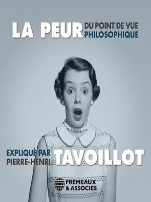cover image of La peur du point de vue philosophique